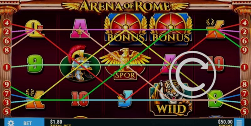 Play Arena of Rome by Skywind at 1Win Casino