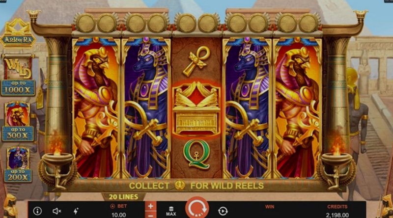 Play Ark of Ra by Microgaming at 1Win Casino