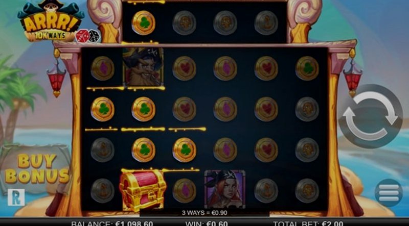 Play ARRR! 10K Ways by Yggdrasil at 1Win Casino