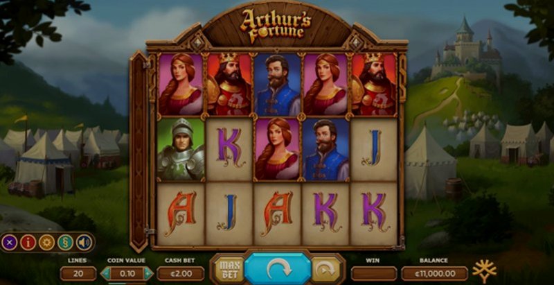 Play Arthurs Fortune by Yggdrasil at 1Win Casino