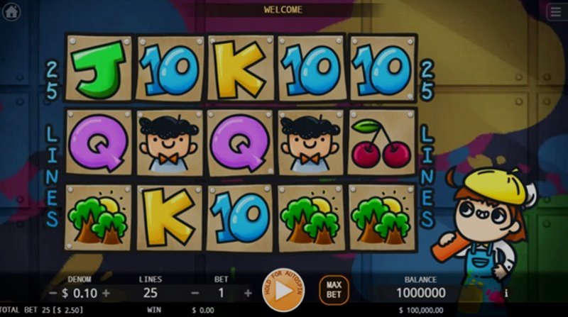 Play Artist Studio by Kaga at 1Win Casino