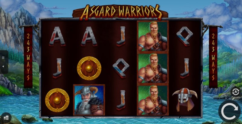 Play Asgard Warriors by 1x2gaming at 1Win Casino