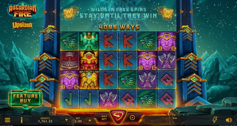 Play Asgardian Fire by Microgaming at 1Win Casino