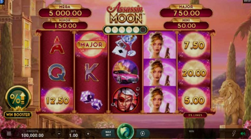 Play Assassin Moon by Games Global at 1Win Casino