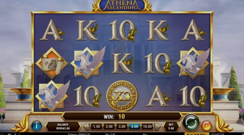 Play Athena Ascending by Playn Go at 1Win Casino