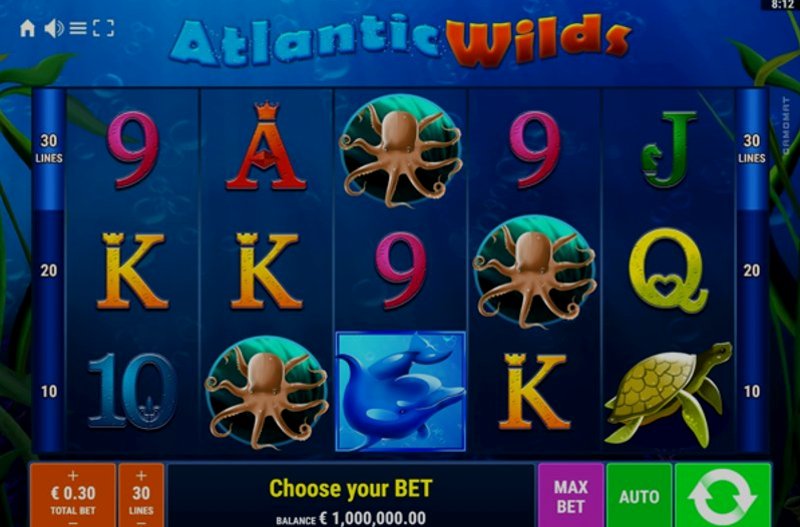 Play Atlantic Wilds by Gamomatgames at 1Win Casino