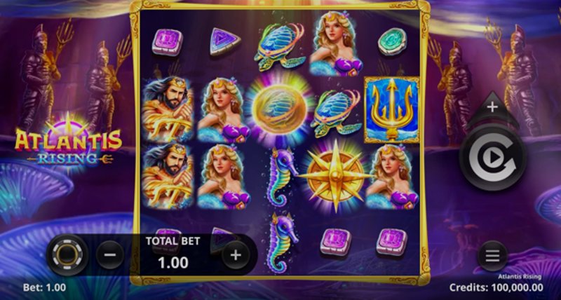 Play Atlantis Rising by Games Global at 1Win Casino