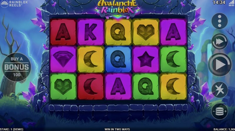 Play Avalanche with Rainblox Reels in Thailand at 1Win Casino