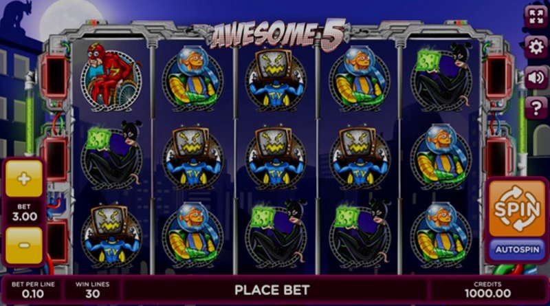 Play Awesome 5 in Turkey at 1Win Casino