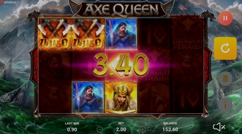 Play Axe Queen by Playbro at 1Win Casino