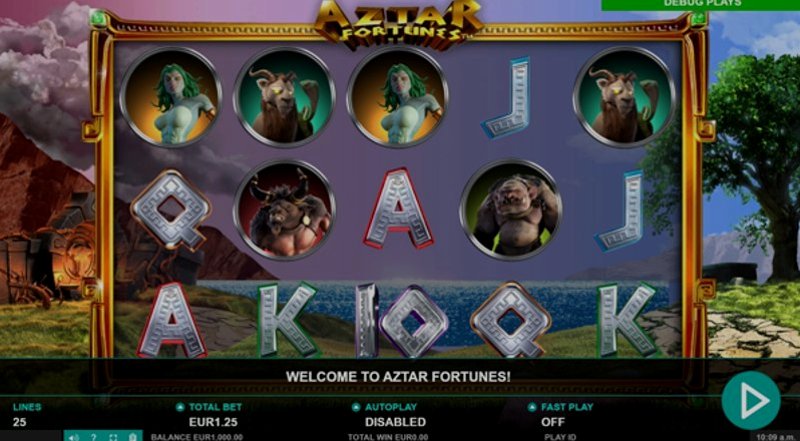 Play Aztar Fortunes by Leander at 1Win Casino