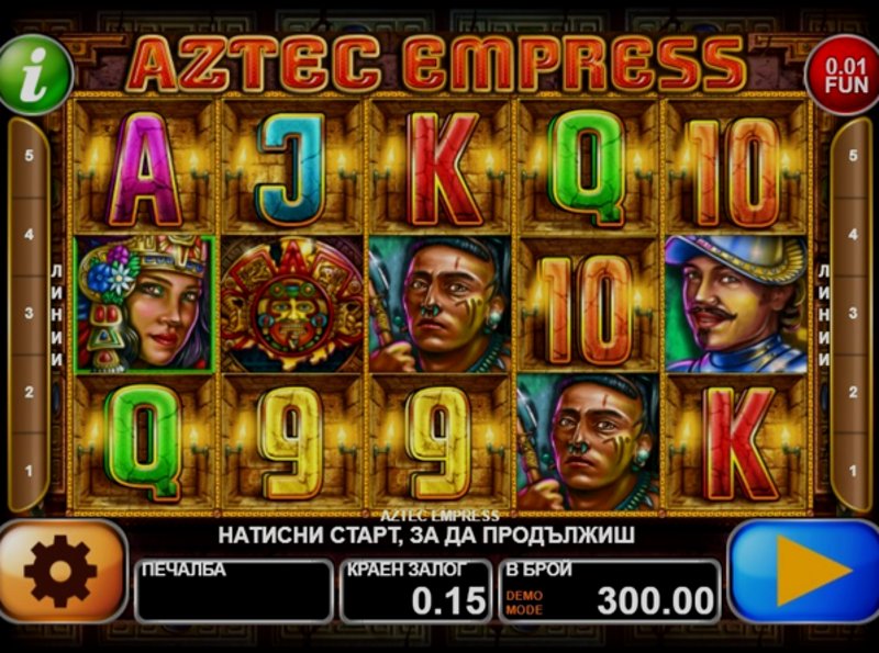 Play Aztec Empress by Ct Interactive at 1Win Casino