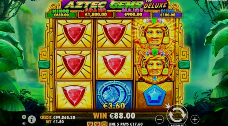 Play Aztec Gems by Pragmatic at 1Win Casino