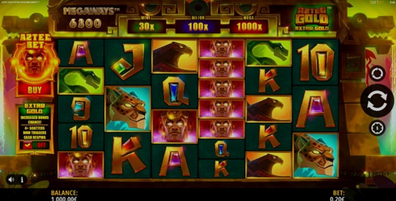 Play Aztec Gold: Extra Gold Megaways by Isoftbet at 1Win Casino