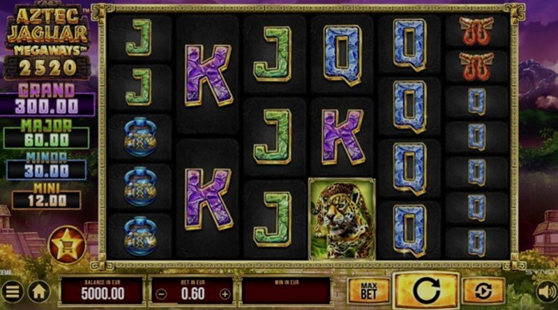 Play Aztec Jaguar by Synot at 1Win Casino