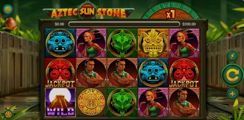 Play Aztec Sun by 3 Oaks Gaming at 1Win Casino