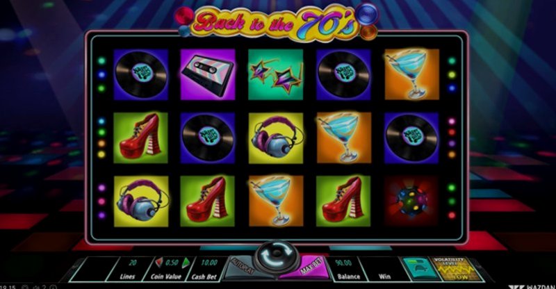 Play Back to the 70s by Wazdan at 1Win Casino