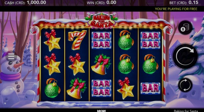 Play Baking for Santa by Worldmatch at 1Win Casino