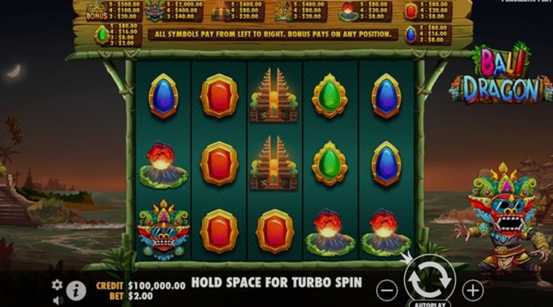 Play Bali by Eurasian Gaming at 1Win Casino