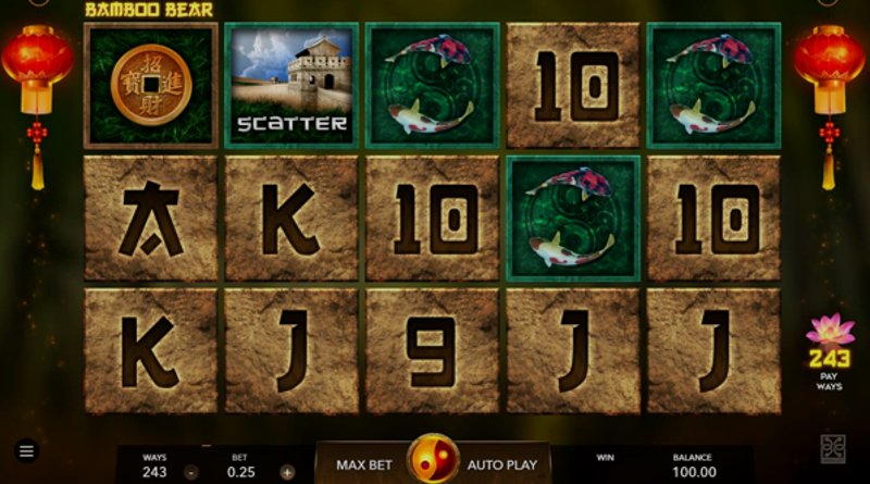 Play Bamboo Bear by Mascot Gaming at 1Win Casino