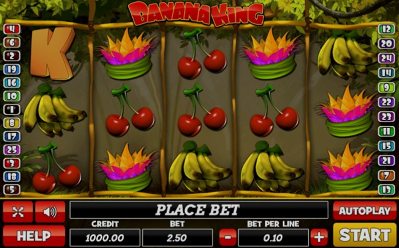 Play Banana King by Play Pearls at 1Win Casino