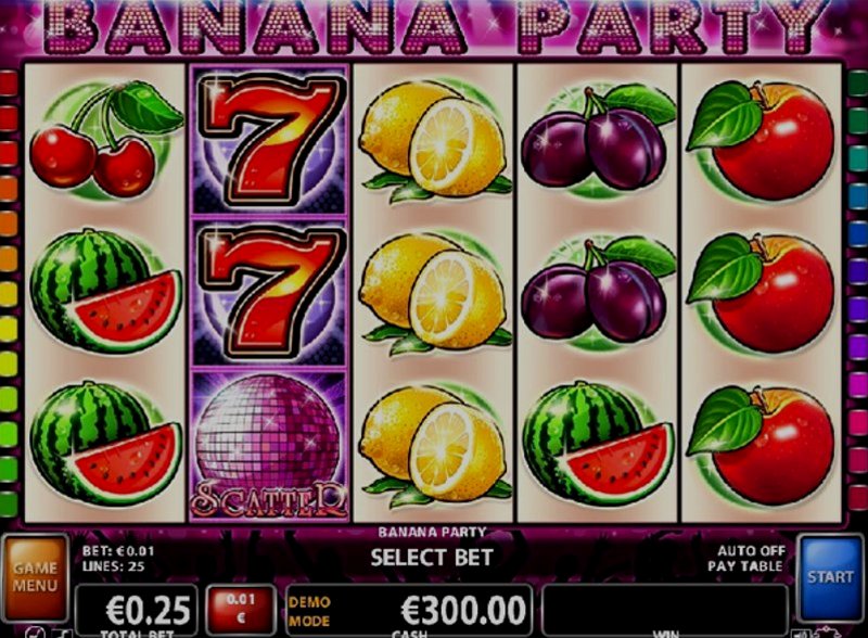 Play Banana Party by Ct Interactive at 1Win Casino