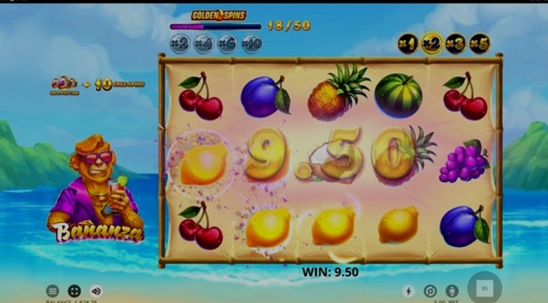 Play Bananza by Games Global at 1Win Casino