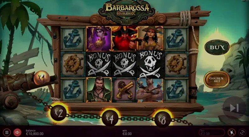 Play Barbarossa DoubleMax by Yggdrasil at 1Win Casino