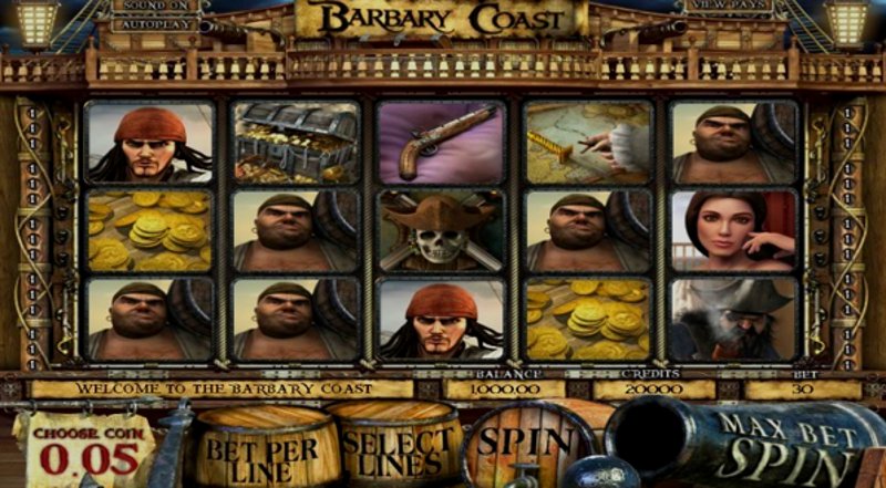 Play Barbary Coast by Betsoft at 1Win Casino