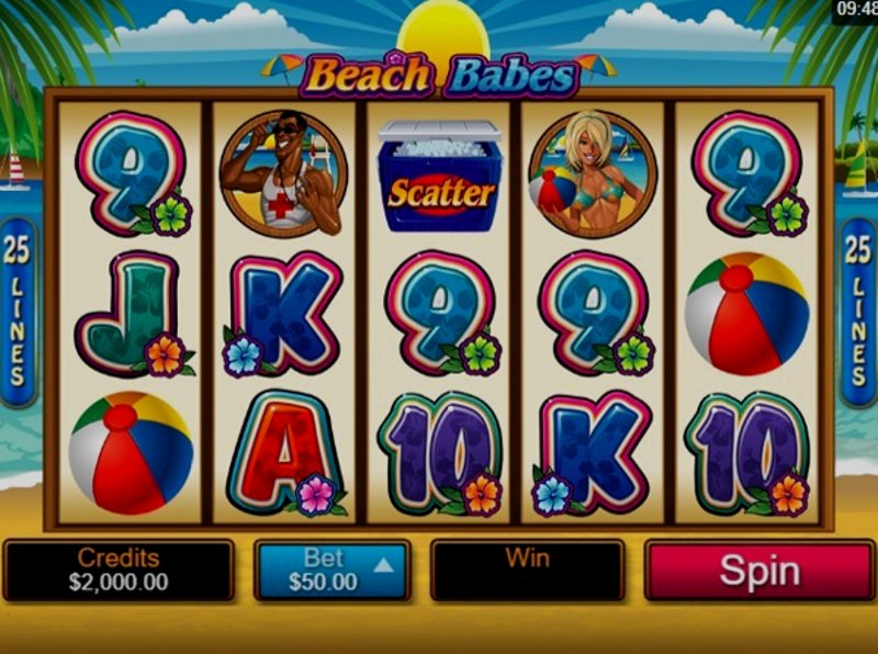 Play Beach Babes by Games Global at 1Win Casino