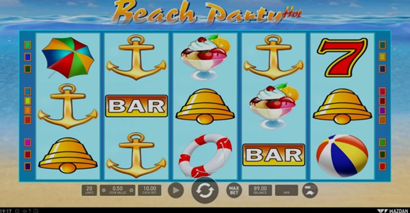 Play Beach Party Hot by Wazdan at 1Win Casino