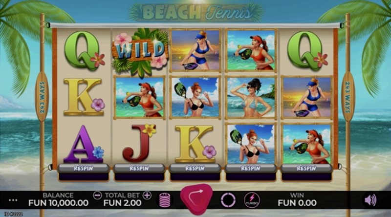 Play Beach Tennis by Caleta at 1Win Casino