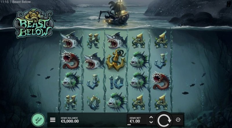 Play Beast Below by Hacksaw at 1Win Casino