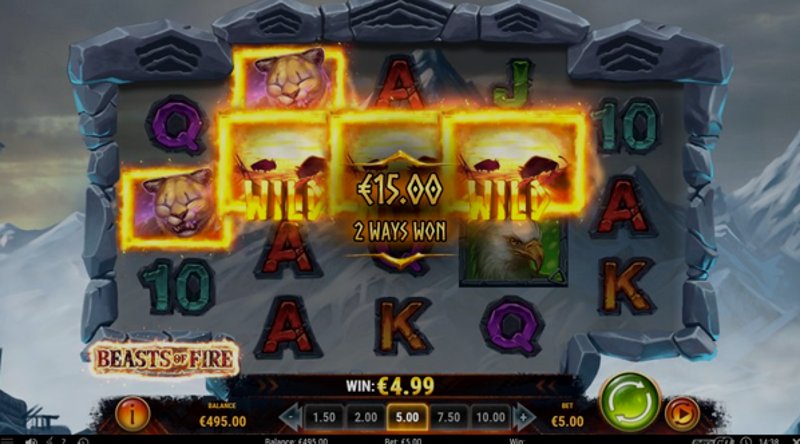 Play Beasts Of Fire in Russia at 1Win Casino