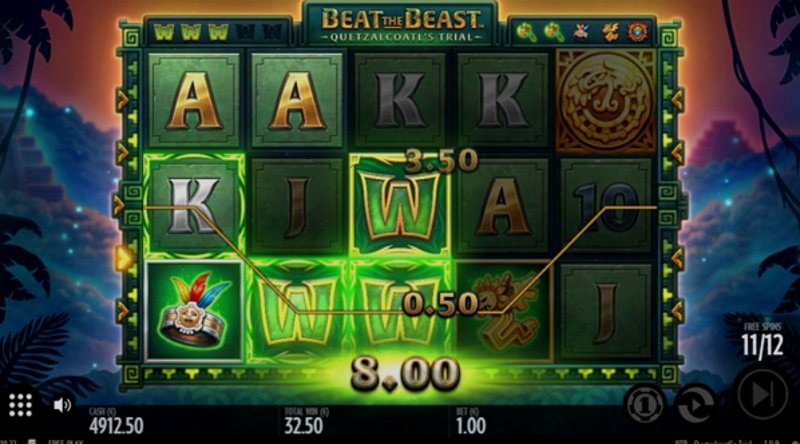 Play Beat the Beast: Quetzalcoatl´s Trial by Thunderkick at 1Win Casino