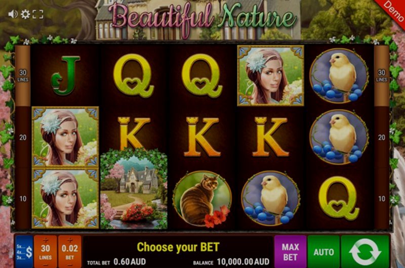 Play Beautiful Nature by Gamomat at 1Win Casino