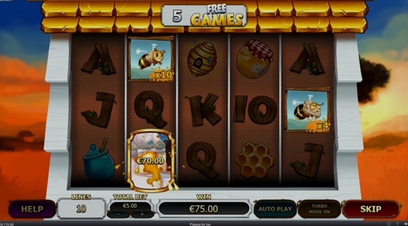 Play Bee Frenzy by Playtech at 1Win Casino