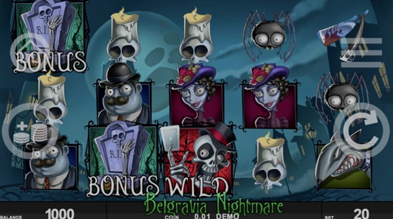 Play Belgravia Nightmare by Spinthon at 1Win Casino