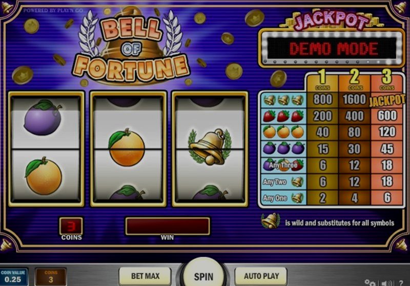 Play Bell of Fortune by Playn Go at 1Win Casino