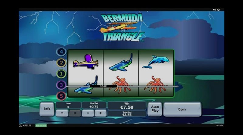 Play Bermuda Triangle by Playtech at 1Win Casino