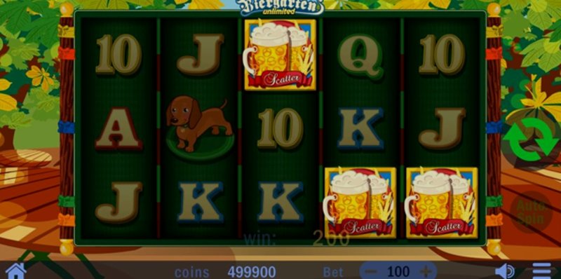 Play Biergarten Unlimited in India at 1Win Casino