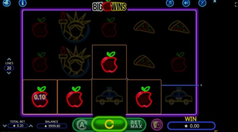 Play Big Apple Wins by Booming at 1Win Casino