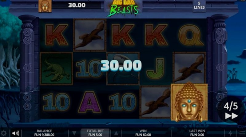 Play Big Bad Beasts by Caleta at 1Win Casino