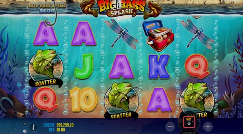 Play Big Bass Splash by Pragmatic at 1Win Casino