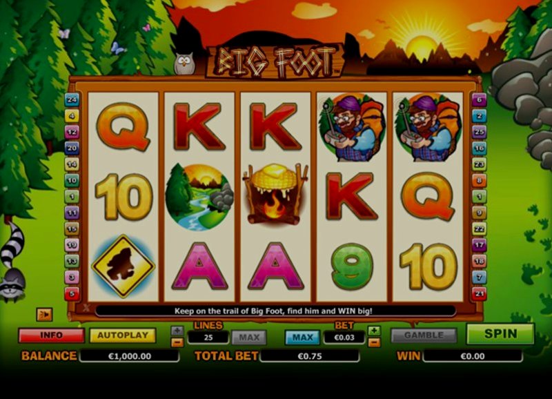 Play Big Foot by Agt at 1Win Casino