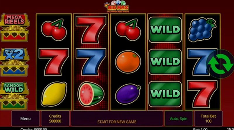 Play Big Max Diamonds and Wilds by Swintt at 1Win Casino