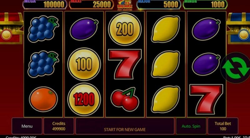 Play Big Max Pot Hunter in Moldova at 1Win Casino