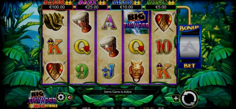 Play Big Thunder by Ainsworthgame at 1Win Casino