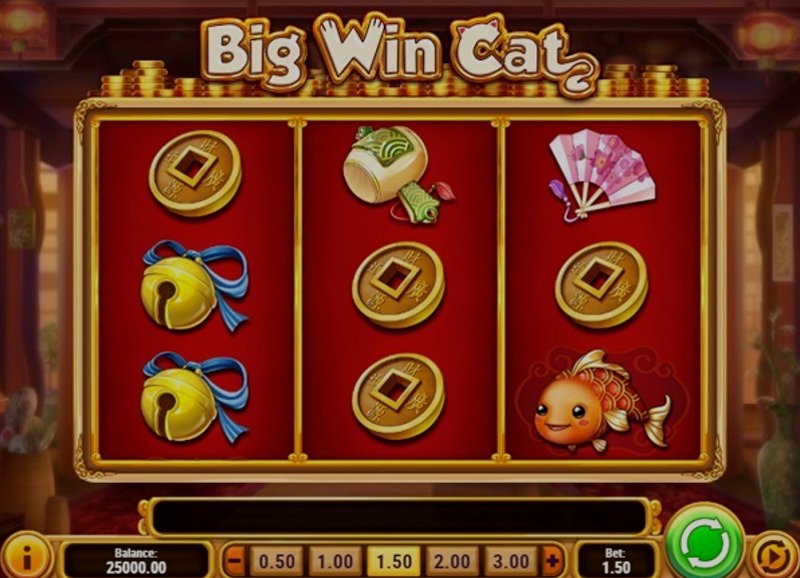 Play Big Win Cat by Playn Go at 1Win Casino