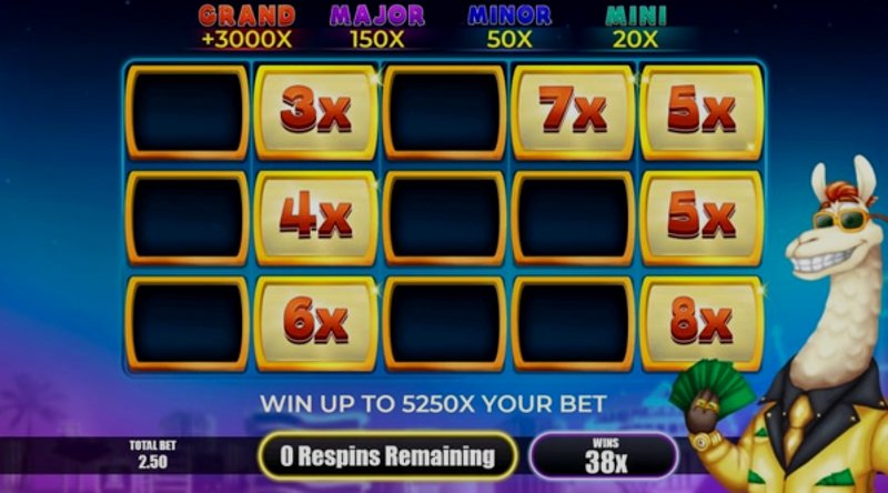 Play Billion Llama in Vegas by Caleta at 1Win Casino